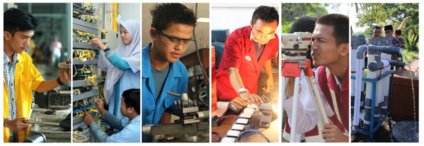 Enam jurusan teknik di ITP